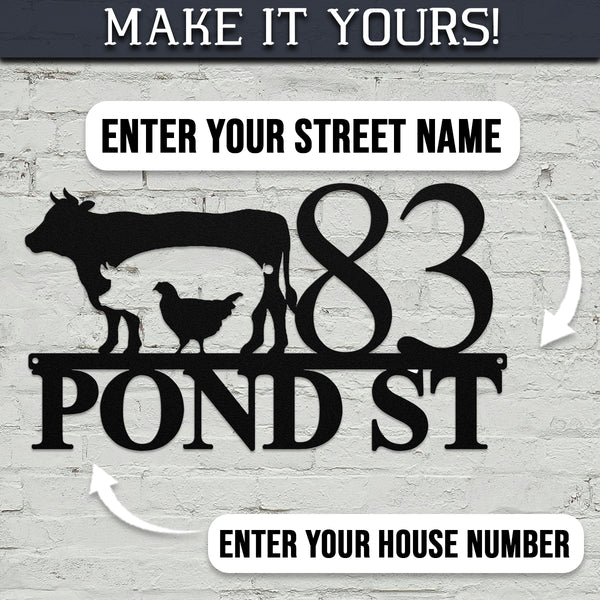 Farm (Street Name & Number)