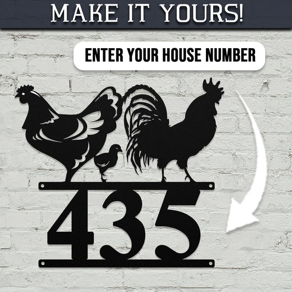 Chicken Family (House Number)