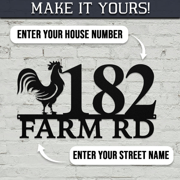 Rooster (Street Name & Number)