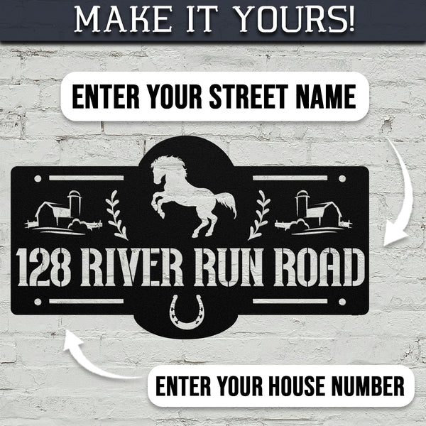Horse (Address Sign)