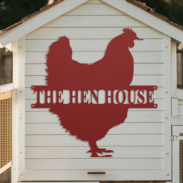 The Hen (Coop Sign)
