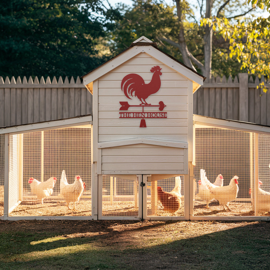 Weathervane Rooster (Coop Sign)