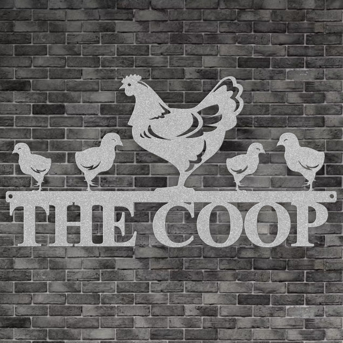 Hen & Chicks (Coop Sign)