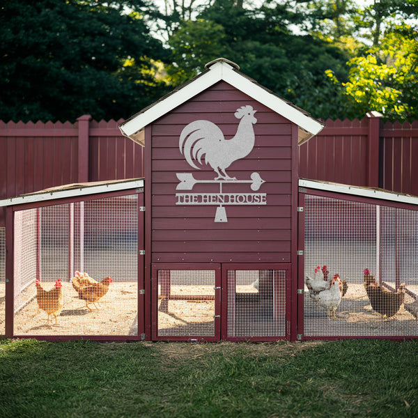 Weathervane Rooster (Coop Sign)