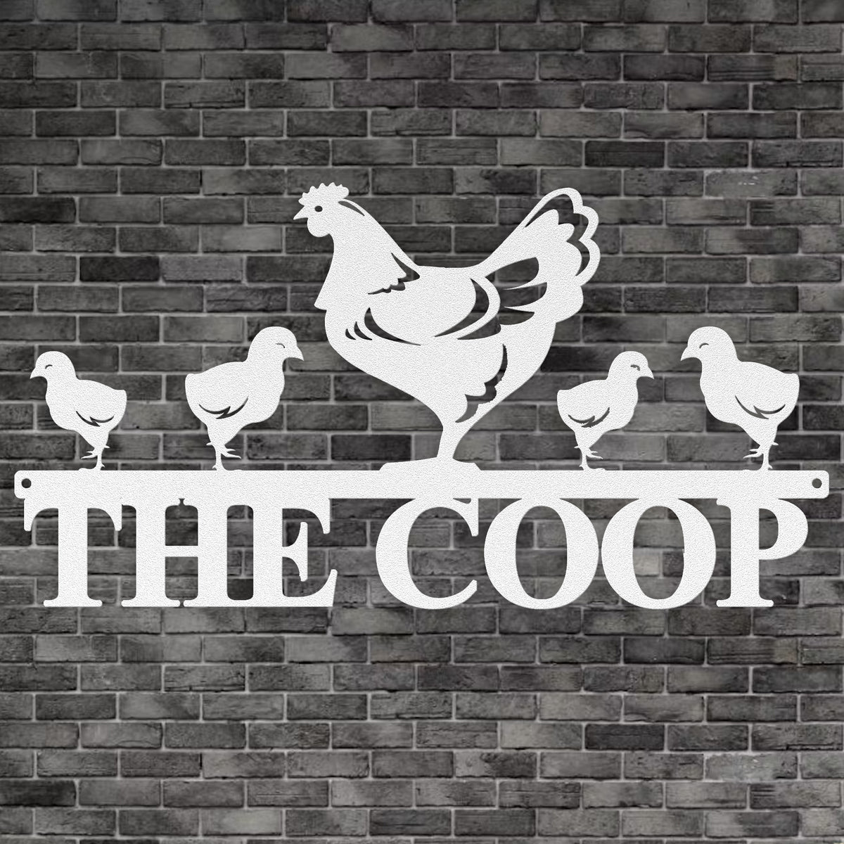 Hen & Chicks (Coop Sign)